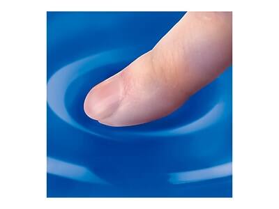 Alt View 1. Fellowes - Crystals Gel Wrist Rest, Blue - Blue.