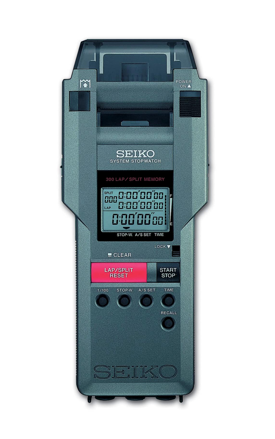 Seiko - S149 Printing Timer- 300 Memory - Silver
