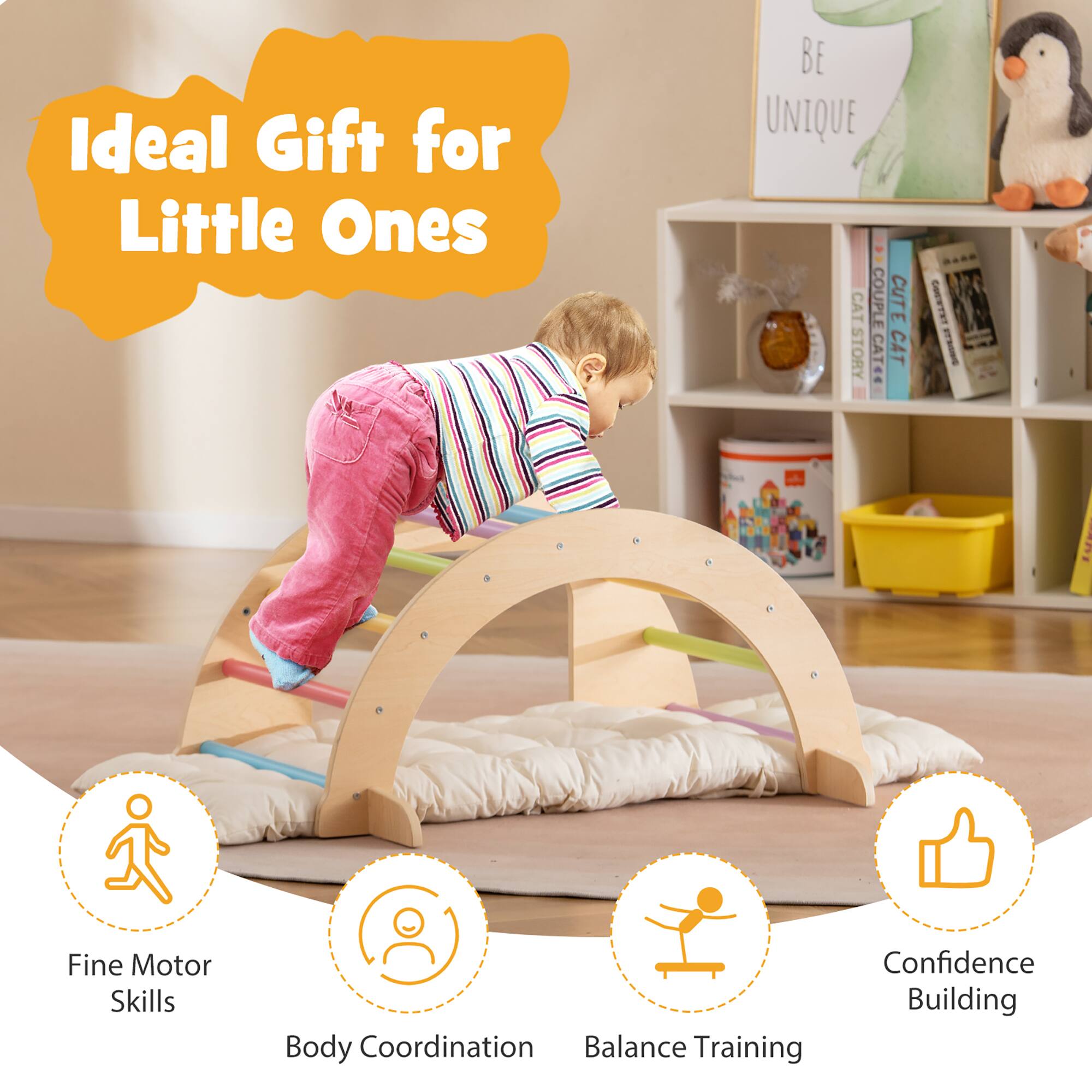 Ideal Gift for Little Ones

BE UNIQUE CAT COUPLE CUTE STORY CAT44 CAT GAEVTET 1

- Fine Motor Skills
- Body Coordination
- Balance Training
- Confidence Building