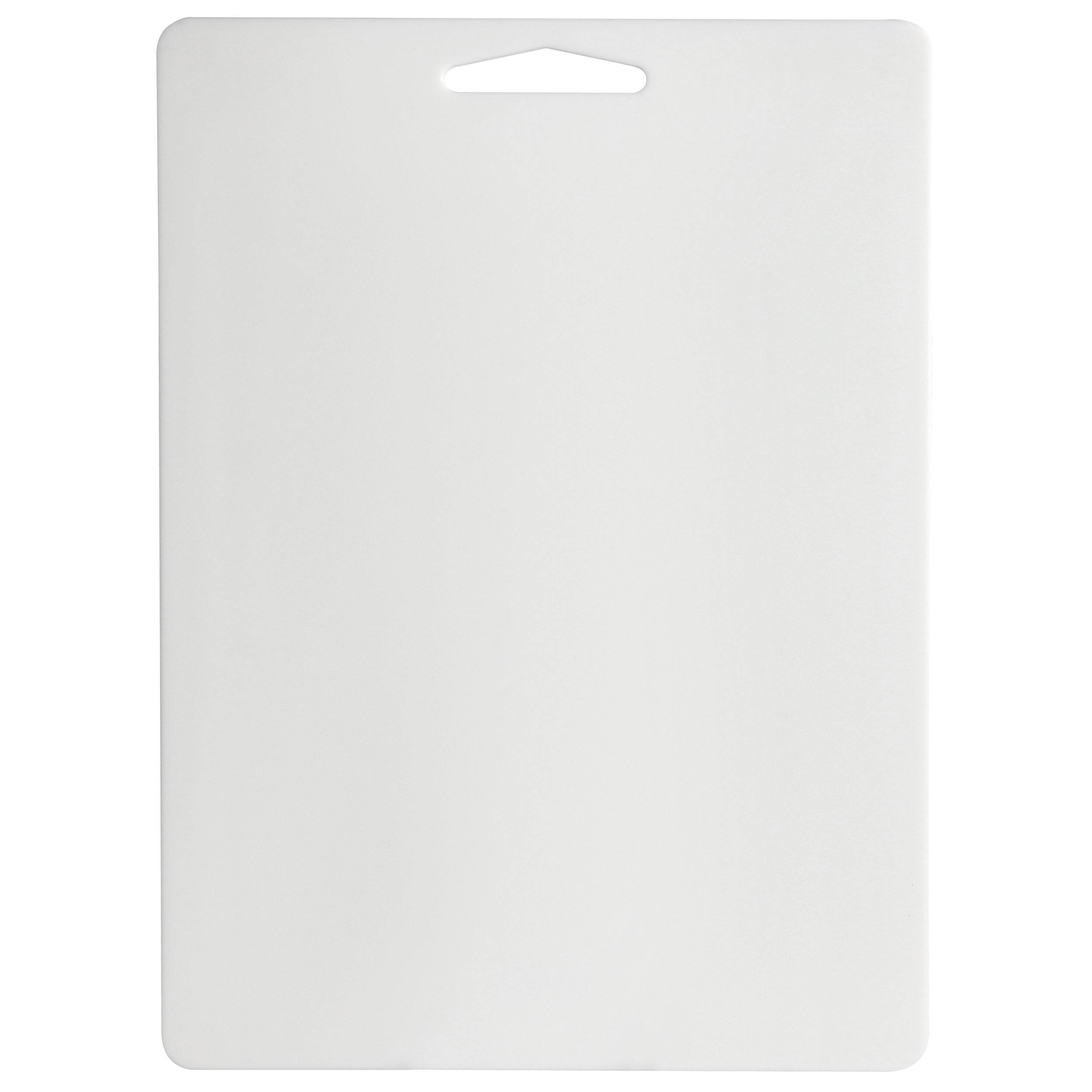 Alt View 1. Martha Stewart - Martha Stewart Everyday Fayer Polypropylene 18in x 13in Cutting Board in White - White.