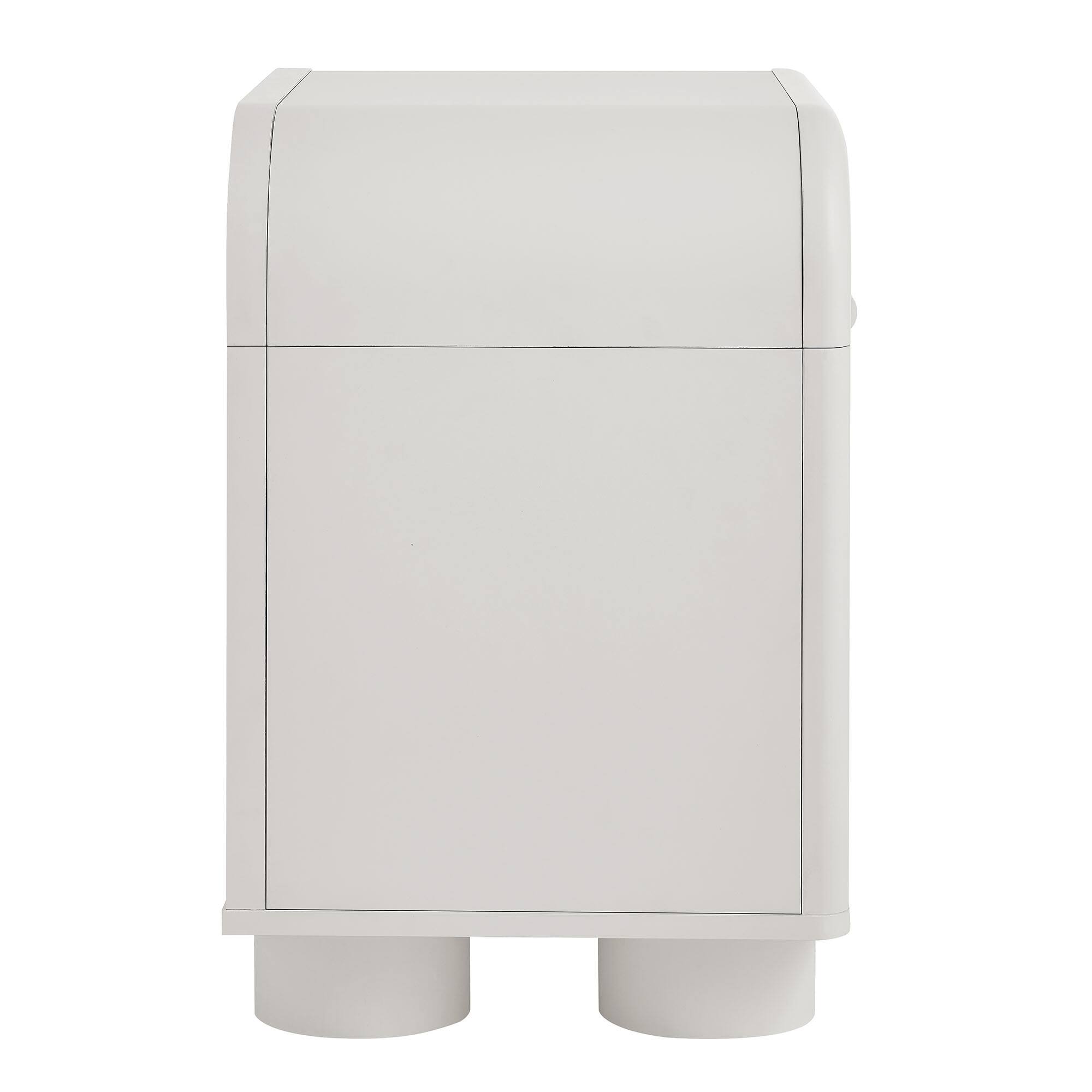 Alt View 4. Modway - Bellamy Curved 1-Drawer Nightstand by Modway - White Matte.
