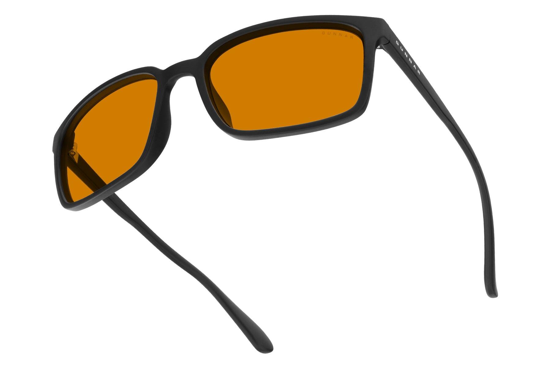 Alt View 9. GUNNAR - Mammoth Computer Glasses with Blue Light Reduction, Amber Lenses - Onyx.