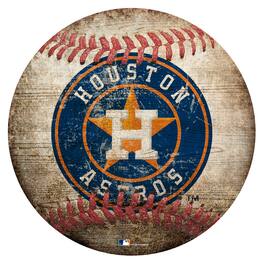Fan Creations - Houston Astros 12'' x 12'' Baseball Sign - Multicolor