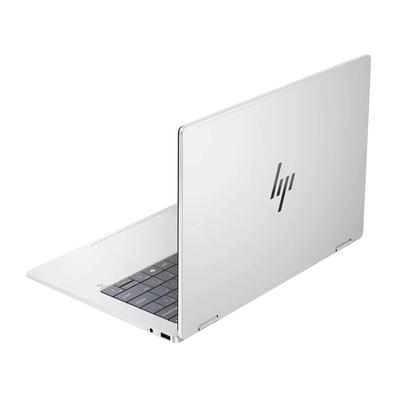 Alt View 5. HP - HP OmniBook 5 Flip 14" 2K Touchscreen,Intel Core 5 120U,8GB RAM,2TB SSD,Backlit Keyboard,Win 11 Pro,Silver - Silver.