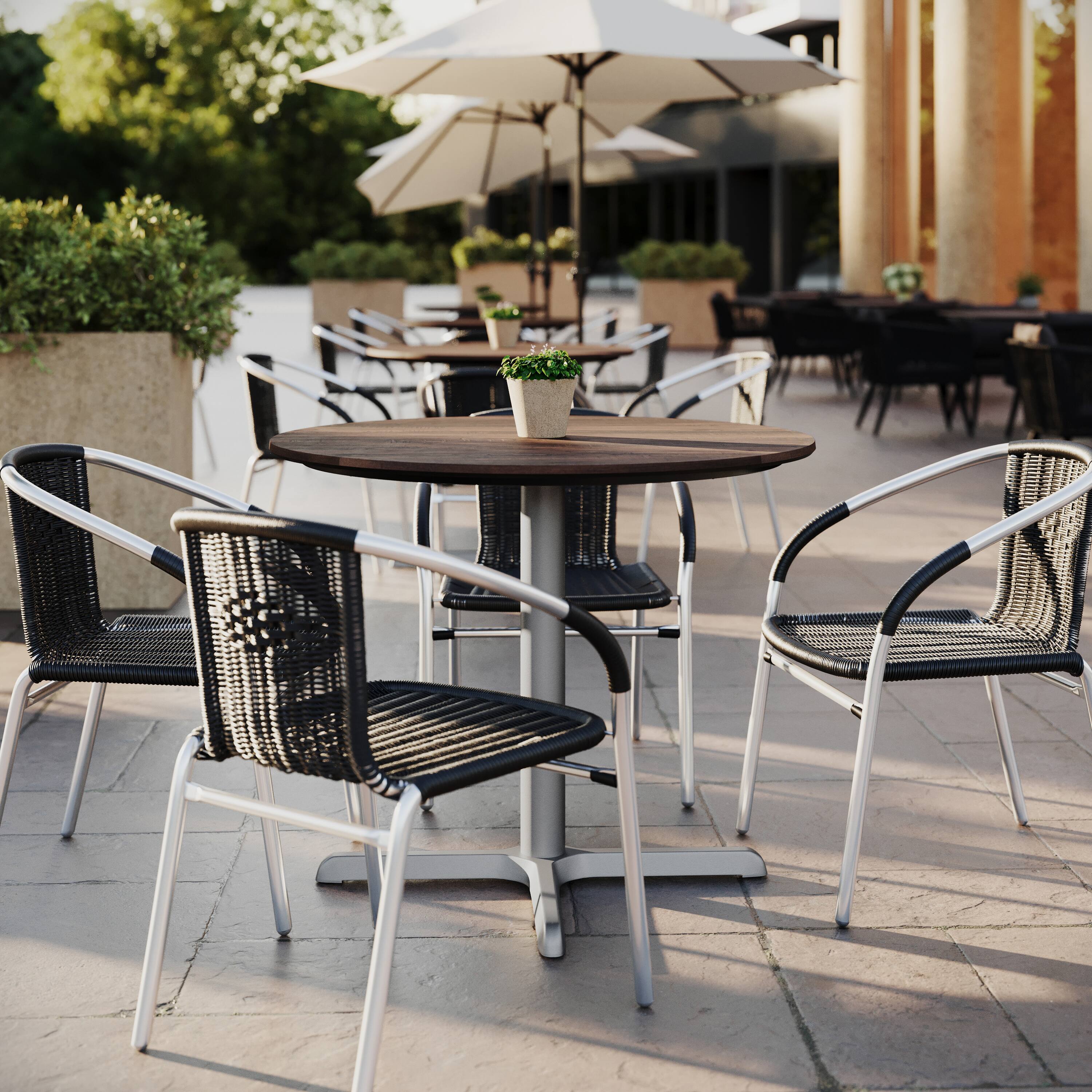 Emma + Oliver PureShield HPL Wrapped Tabletop, Seamless Edge, Scratch ...