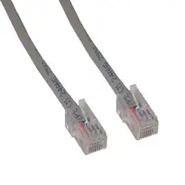 Sanoxy - 25ft Cat5e Ethernet Patch Cable, 350MHz High Speed UTP Network Cable - Gray