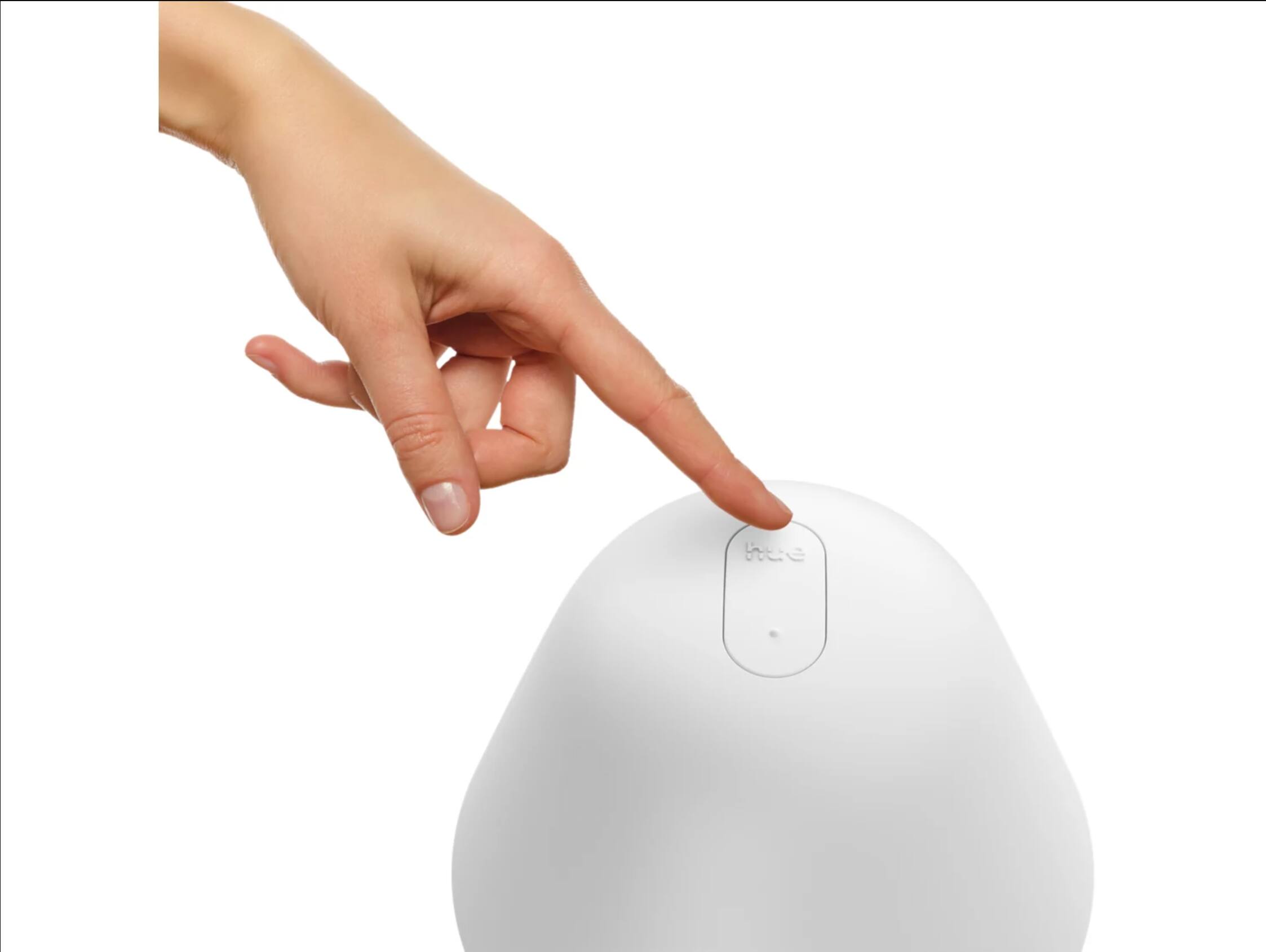 Alt View 13. Philips - Hue Twilight Bedside Table - white.