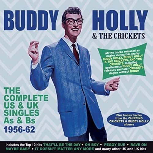 Buddy Holly & Crickets - Complete Us & Uk Singles As & Bs 1956-62  - COMPACT DISCS