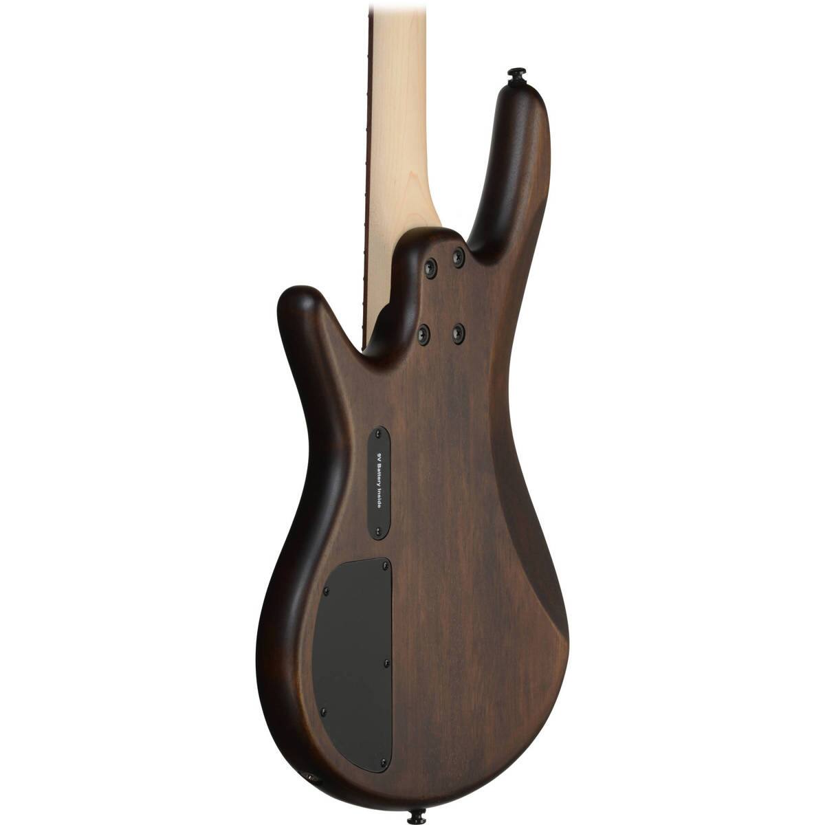 Alt View 2. Ibanez - Ibanez SR Gio GSR200B Electric Bass Guitar, Jatoba Fretboard, Walnut Flat.