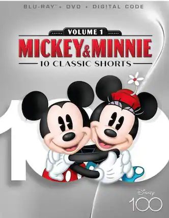 Front. Mickey & Minnie: 10 Classic Shorts, Volume 1 - BLU-RAY.