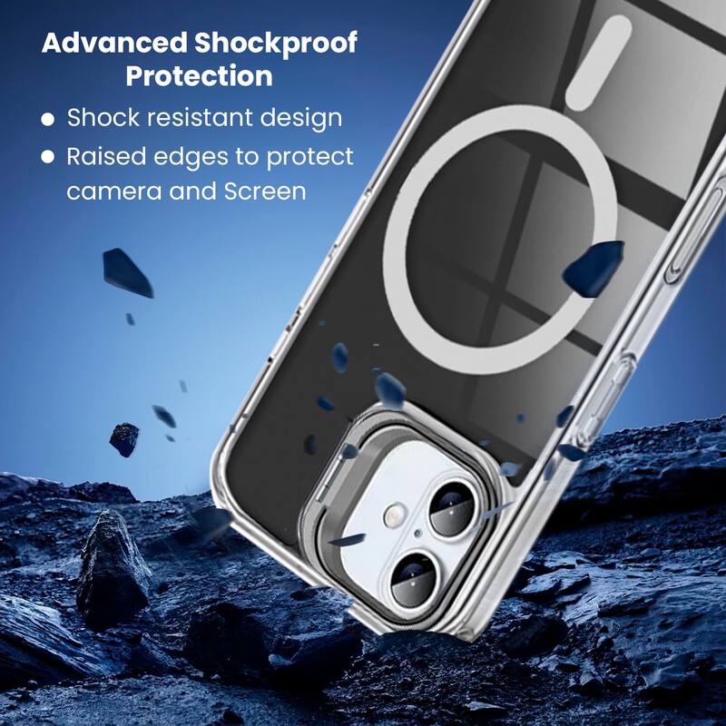 Advanced Shockproof Protection

- Shock resistant design
- Raised edges to protect camera and Screen