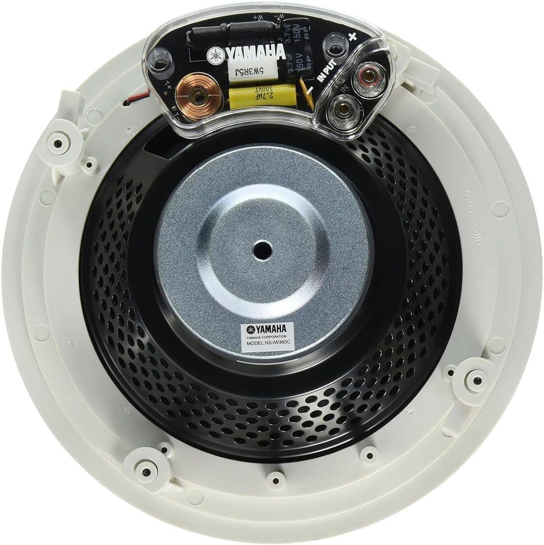 T+ +M 3.7u 150V BP + YAMAHA 3.7uF 150V di 5W3R5J INPUT 10PHT 2.7F 09111 .1  YAMAHA RMA CORPURATICN MODEL NSW30C NS