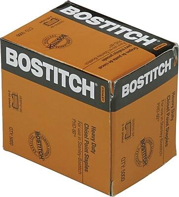 BOSTITCH  
Heavy Duty Chisel Point Staples  
PHD-60  
For Chisel Point Stapling  
QTY 5000  
PHD-60  
Stanley-Bostitch