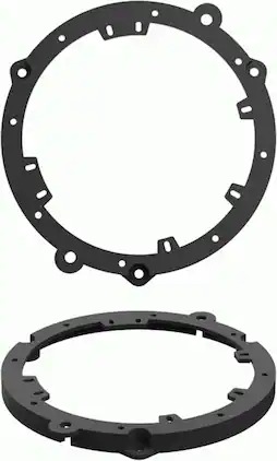 Metra - Speaker Adapter Plate for Hyundai Accent 2018-2022 and Select KIA 2005-Up (2-Pack) - Black
