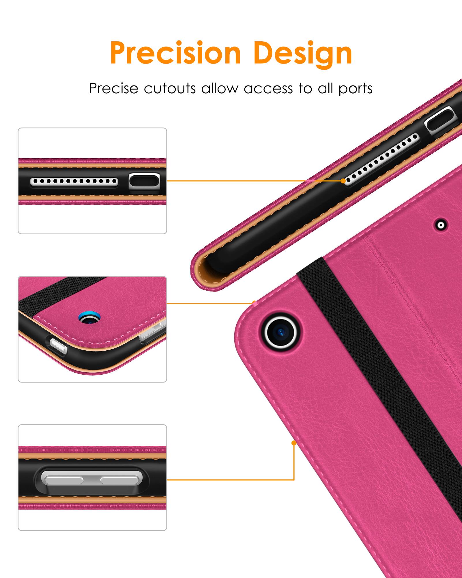 Precision Design  
Precise cutouts allow access to all ports