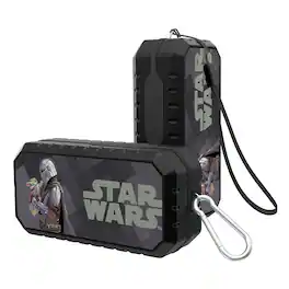 Keyscaper - Star Wars: The Mandalorian Color Block Bluetooth Speaker - Grogu and Din Djarin