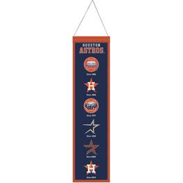 WinCraft - Houston Astros 8" x 32" Evolution Banner - Multicolor