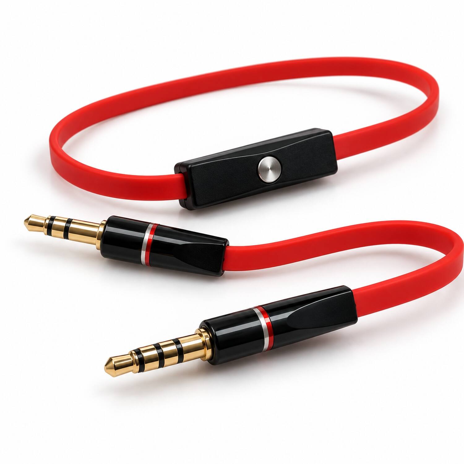 Sanoxy 3.5mm Audio Cable with Mic Inline Control Black - Best Buy