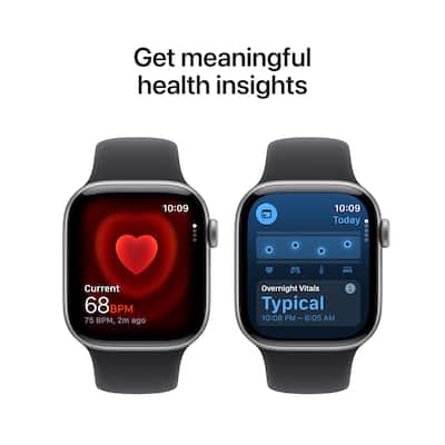 Apple Watch Series 11 (GPS) 42mm Space Gray Aluminum Case with Apple Watch Series 11 (GPS) 42mm Space Gray Aluminum Case with