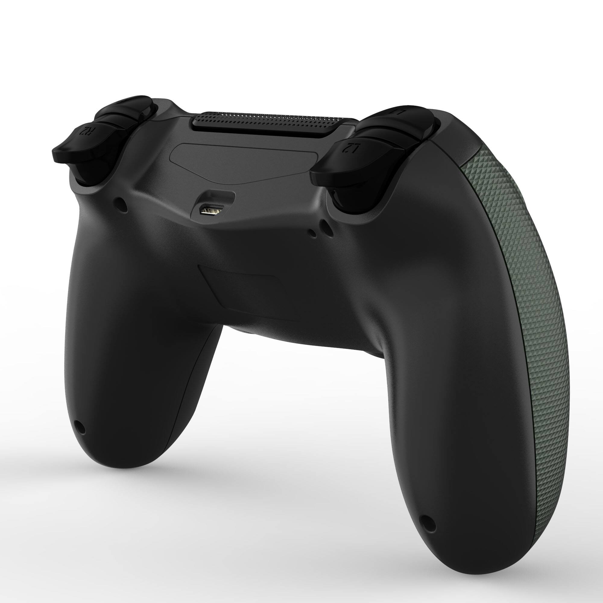 Alt View 5. YONWAY - Wireless Controller, Playstation 4 Remote Game Joystick with Six-Axis Vibration Sensation and Anti-Slip Handle - Verdant.