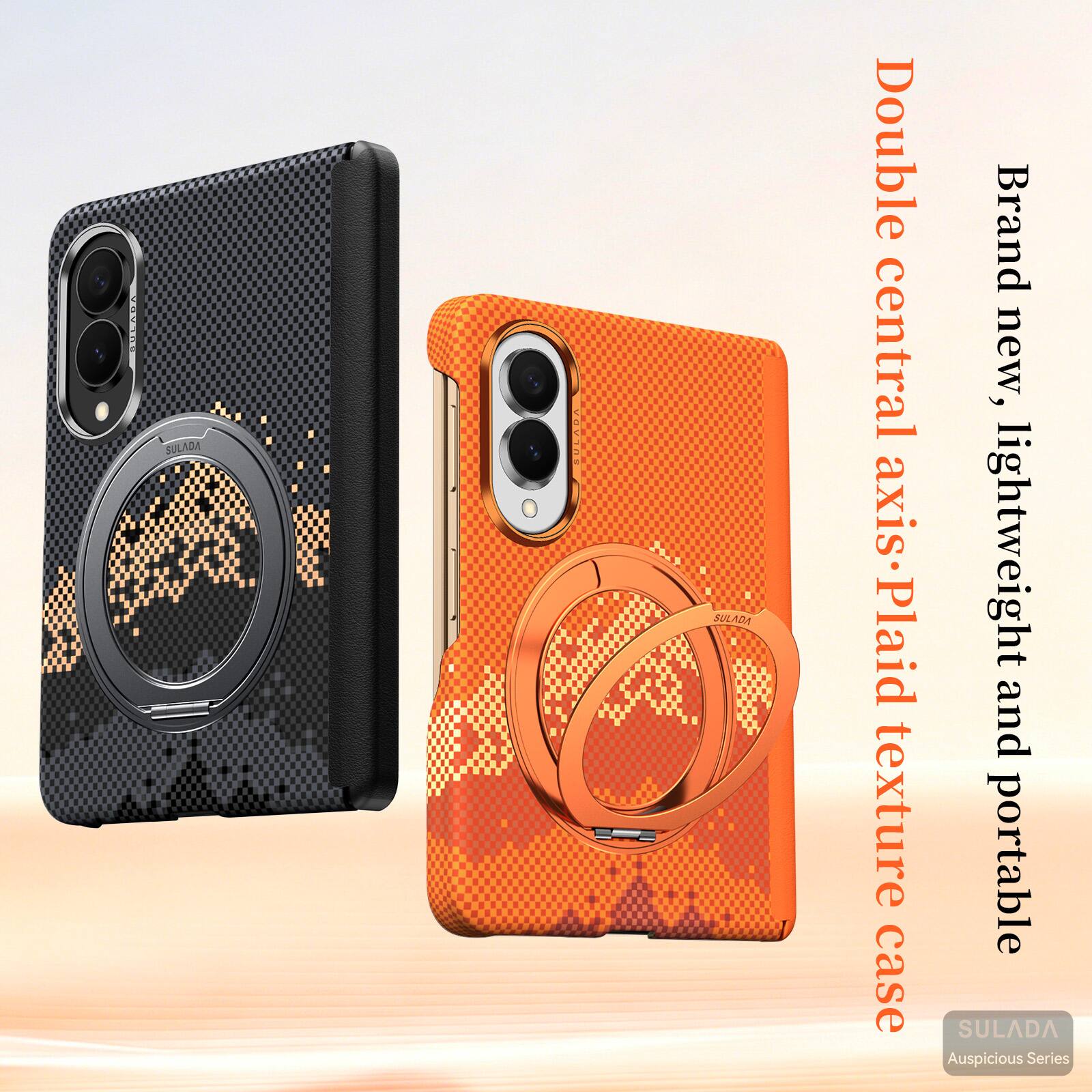 SULADA

Double central axis. Plaid texture case

Brand new, lightweight and portable SULADA Auspicious Series