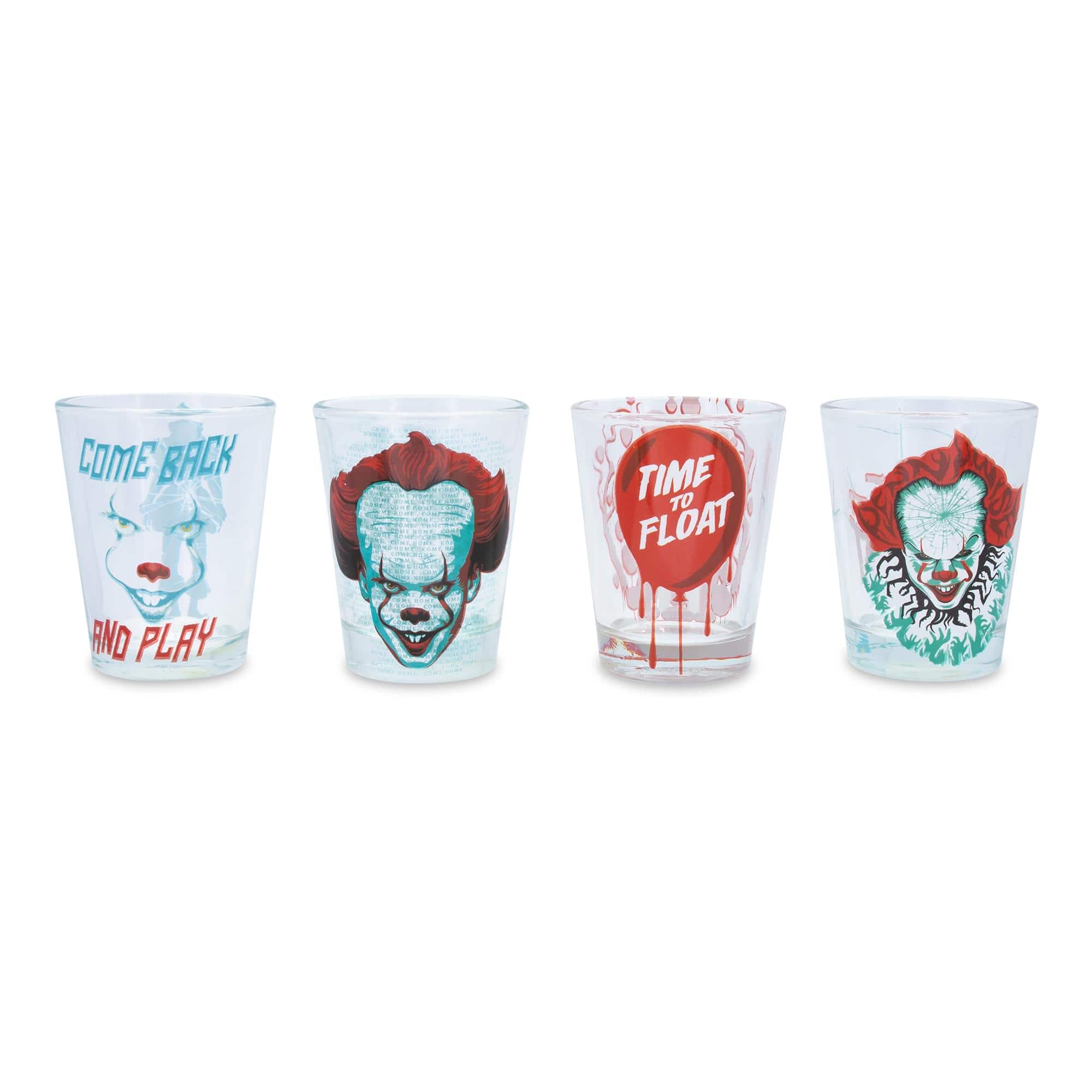 Silver Buffalo IT Pennywise Shot Glasses - Thumbnail 2