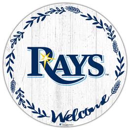 Fan Creations - Tampa Bay Rays 12" Welcome Circle Sign - Multicolor