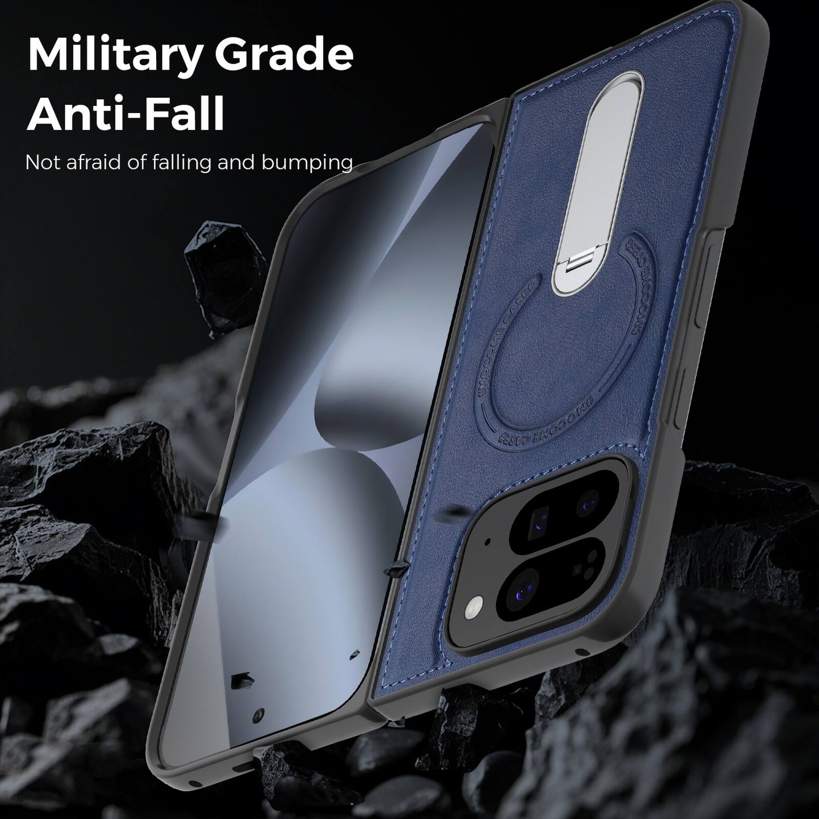 Military Grade Anti-Fall  
Not afraid of falling and bumping