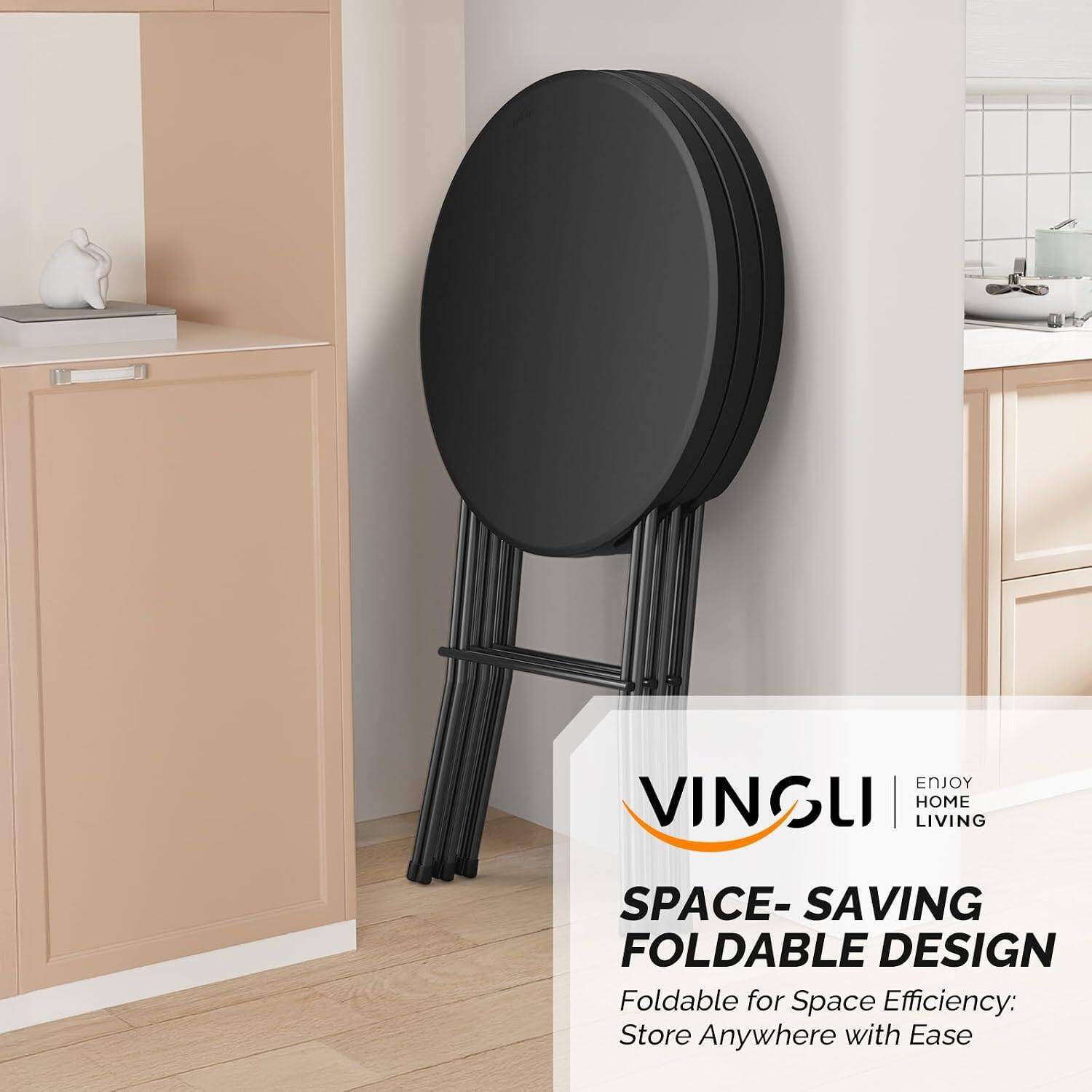 ENJOY VINGLI HOME LIVING

SPACE-SAVING FOLDABLE DESIGN
Foldable for Space Efficiency: Store Anywhere with Ease