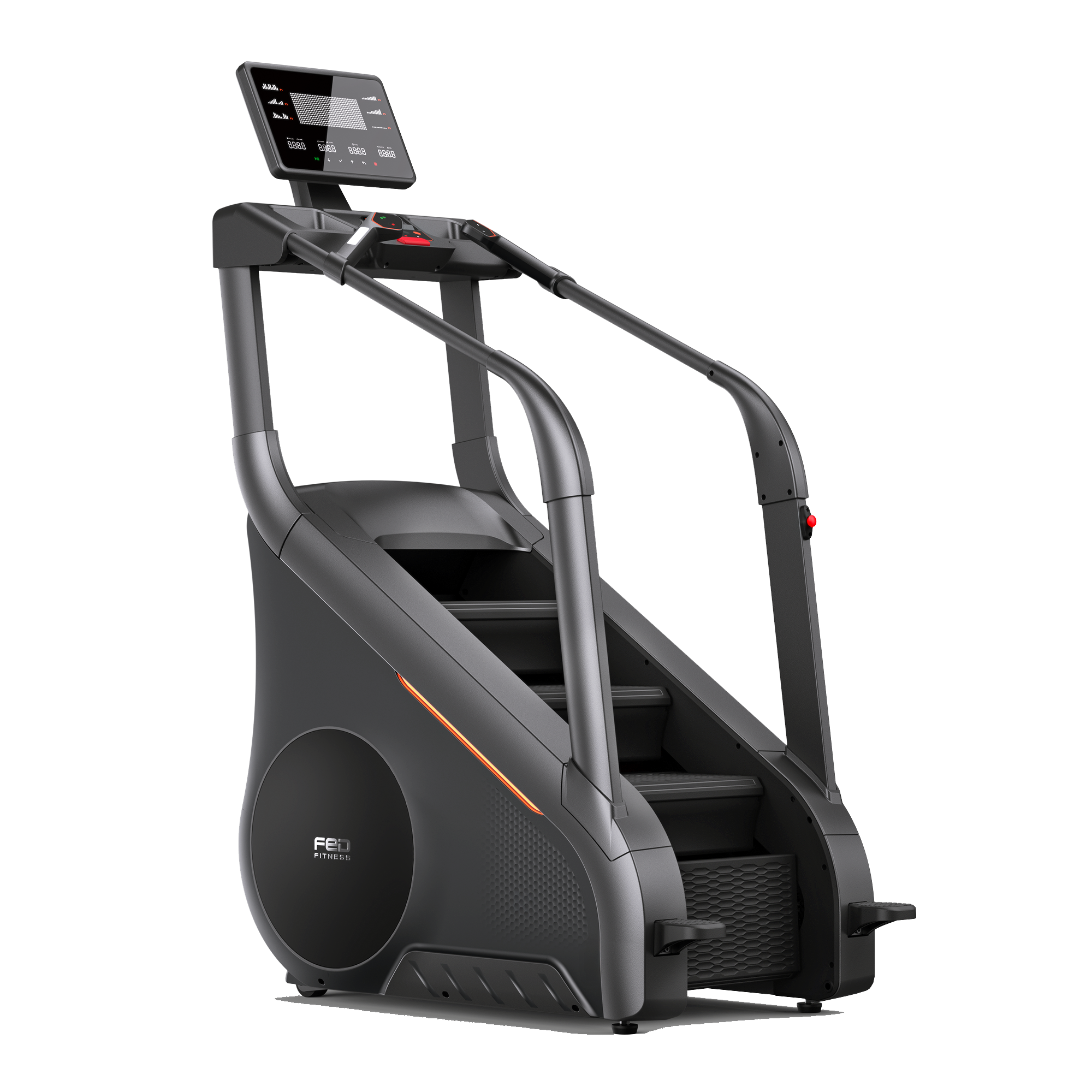 FED Fitness - SC2 Stair Climber Machine - Black