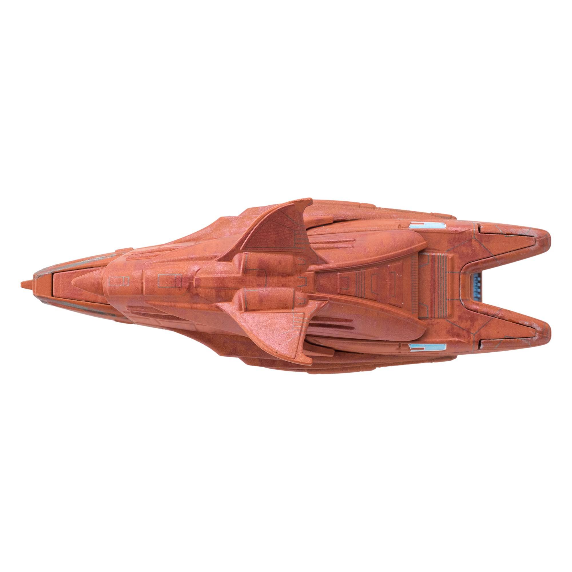 Alt View 5. Eaglemoss - Eaglemoss Star Trek Starship Replica | Denobulan Medical Ship - Red.