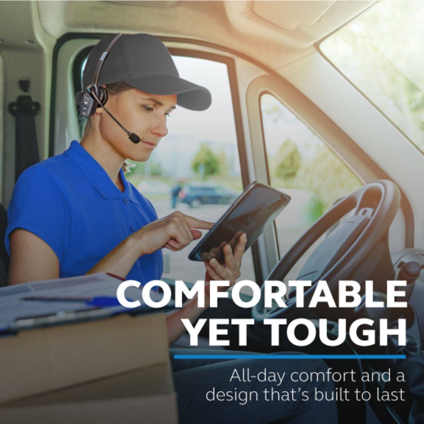 COMFORTABLE YET TOUGH  
All-day comfort and a design that's built to last