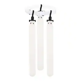 Unique Bargains - Flag Football Set, Adjustable Flag Football Belt with 1 Belt and 3 Flags Easy Tear Away for Players Training Competition - White