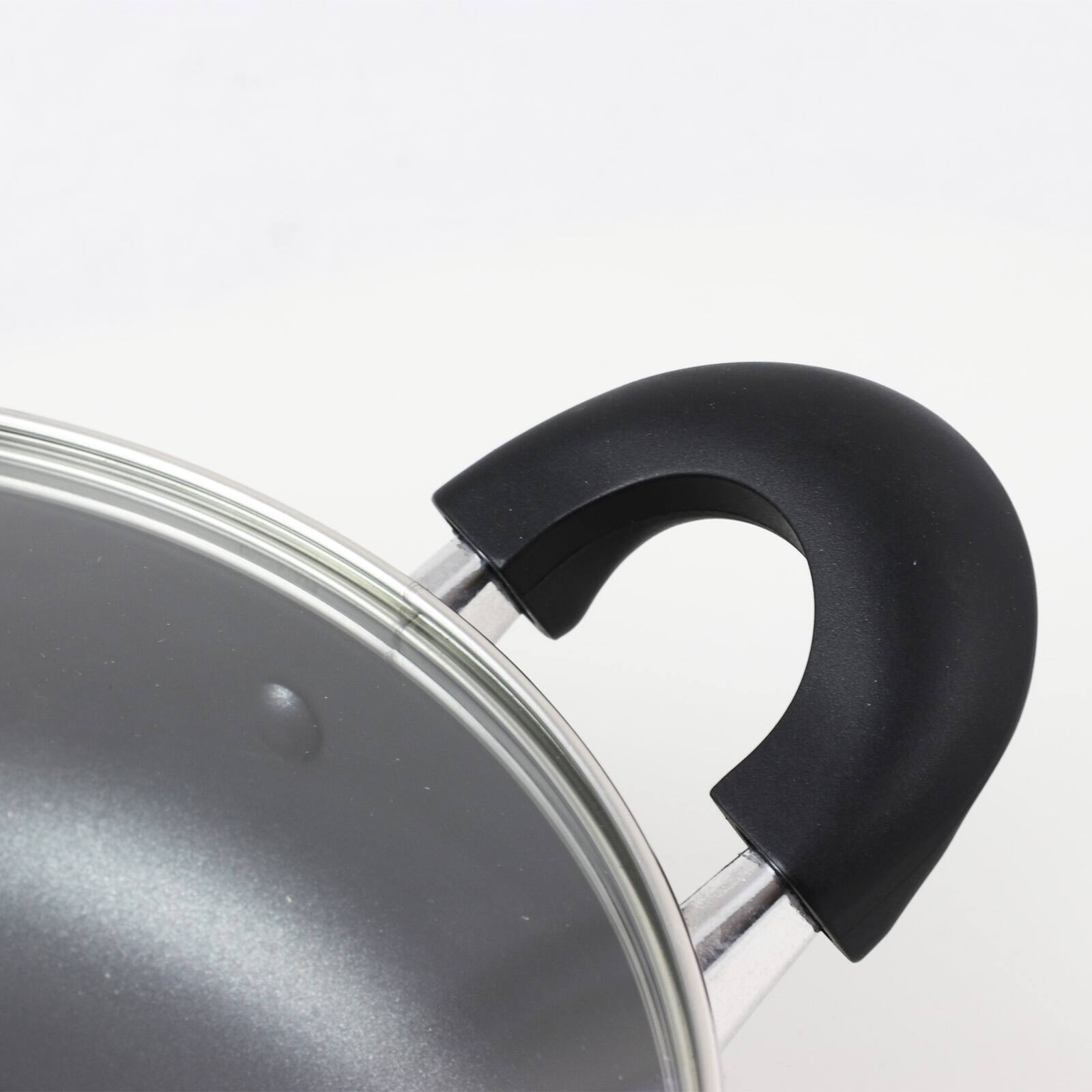 Alt View 8. Oster - Oster Bastone 10 Inch Aluminum Nonstick Frying Pan in Speckled Gray - Gray.