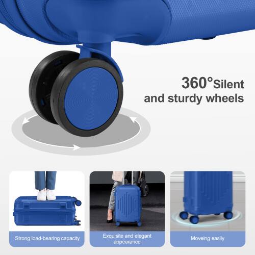 360° Silent and sturdy wheels

- Strong load-bearing capacity
- Exquisite and elegant appearance
- Moving easily