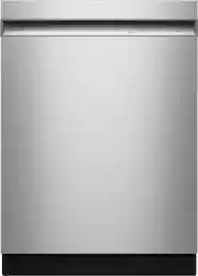 KitchenAid - 24" Front Control Built-In Tub Dishwasher with Third Level Jet Rack and 41 dBA - Stainless Steel - Front_Zoom