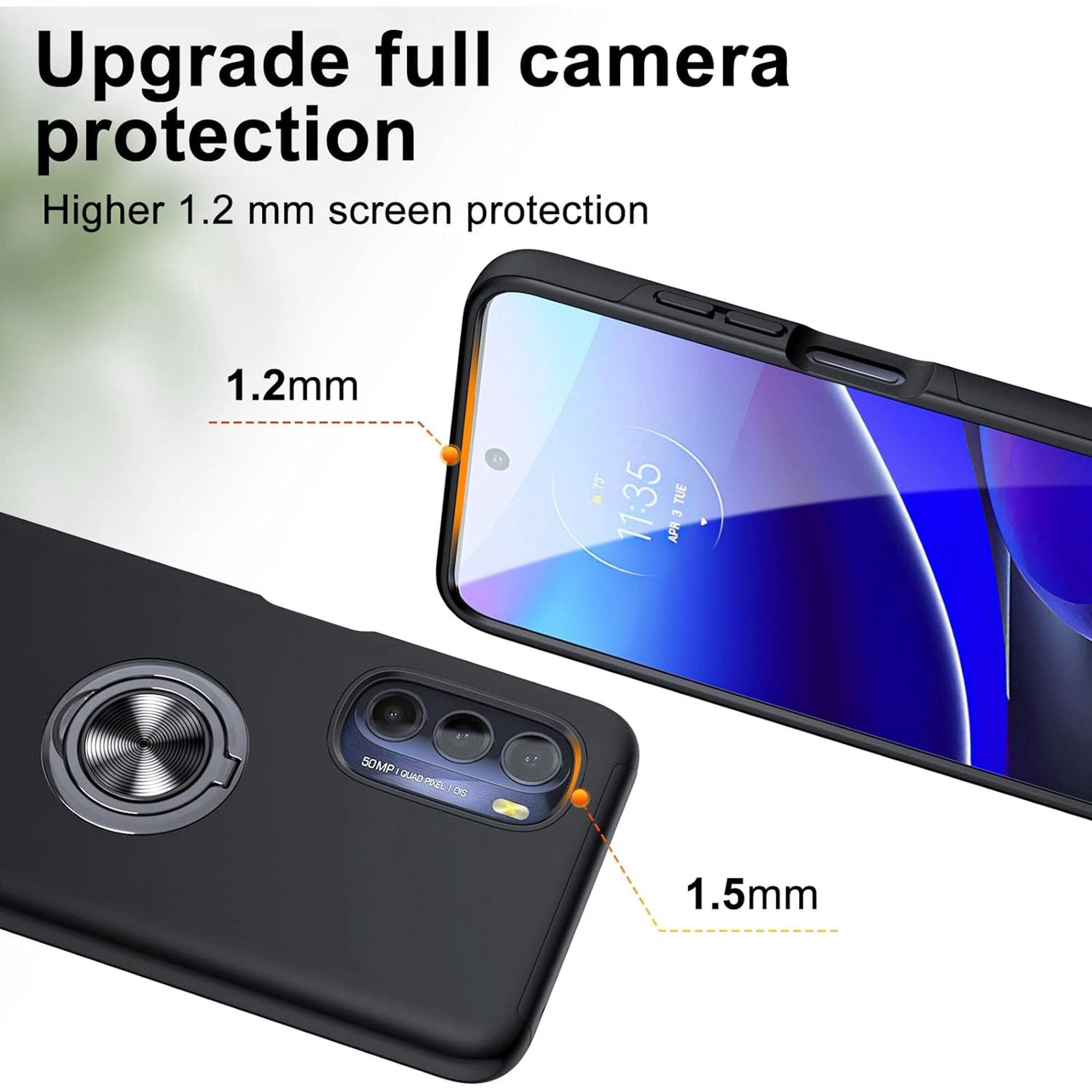 Upgrade full camera protection
Higher 1.2 mm screen protection
1.2mm
1.5mm