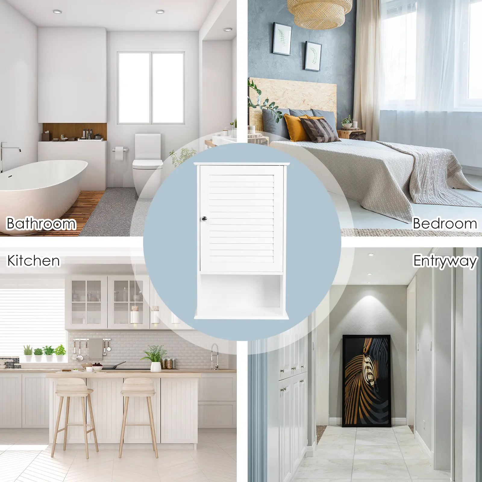 Bathroom
Bedroom
Kitchen
Entryway