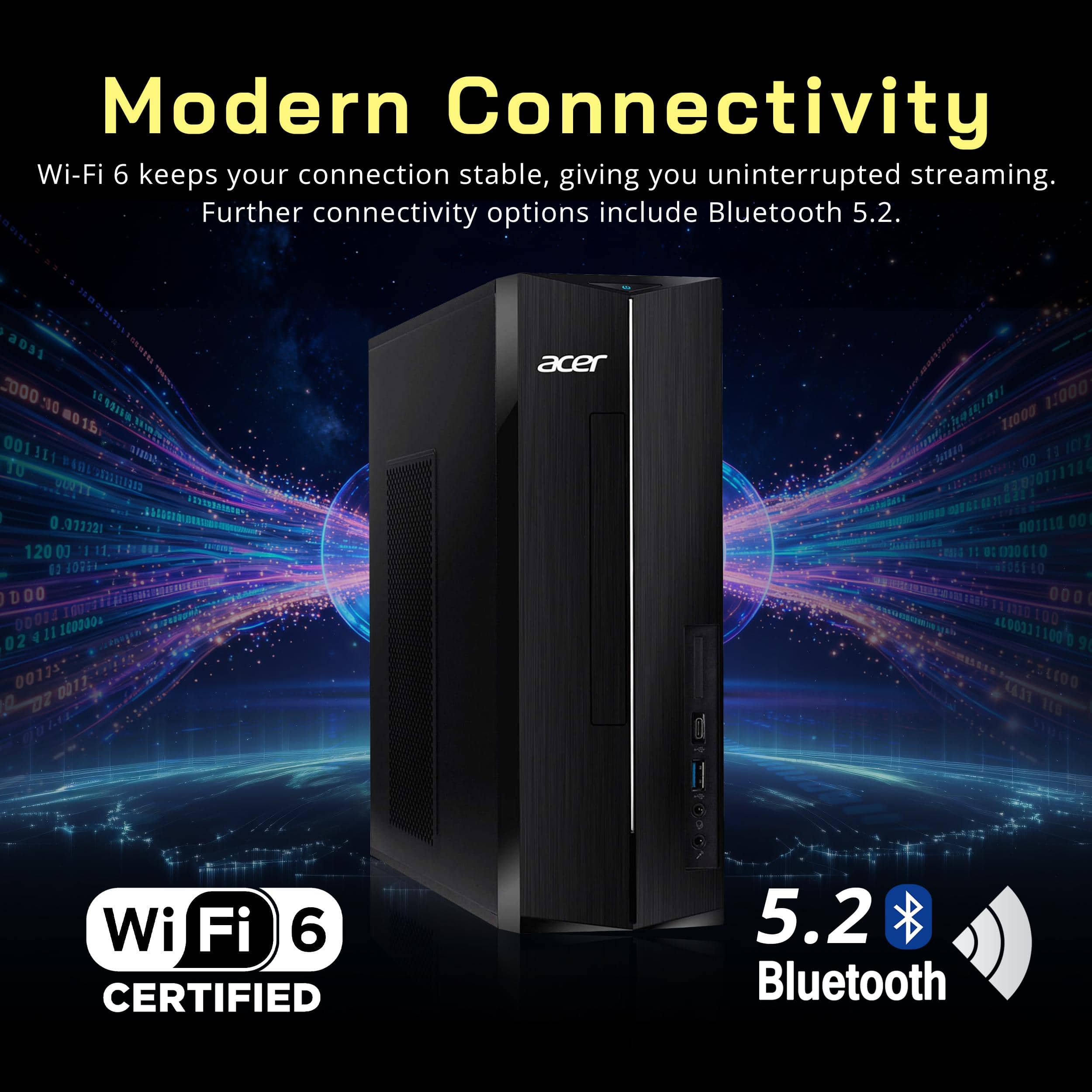 Acer Upgraded Aspire XC1715 Desktop,Intel Processor N150,16GB DDR5