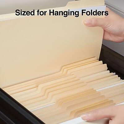 Sized for Hanging Folders