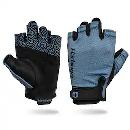 Harbinger - Women's Pro Gloves 3.0 - Large - Slate Blue