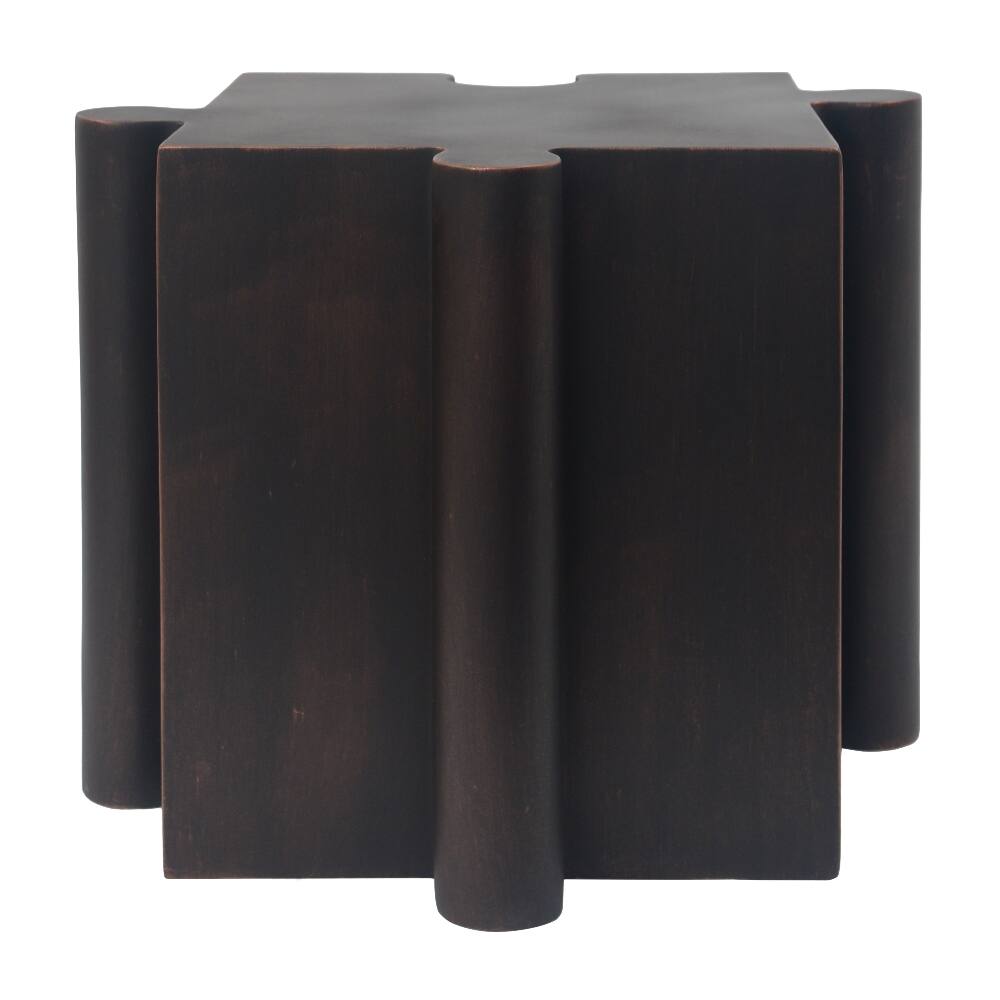 Alt View 9. Loheer - Loheer 2-Piece Artistic Puzzle Table Set Modular MGO Side Tables Interlocking Antique Copper - Antique Copper.