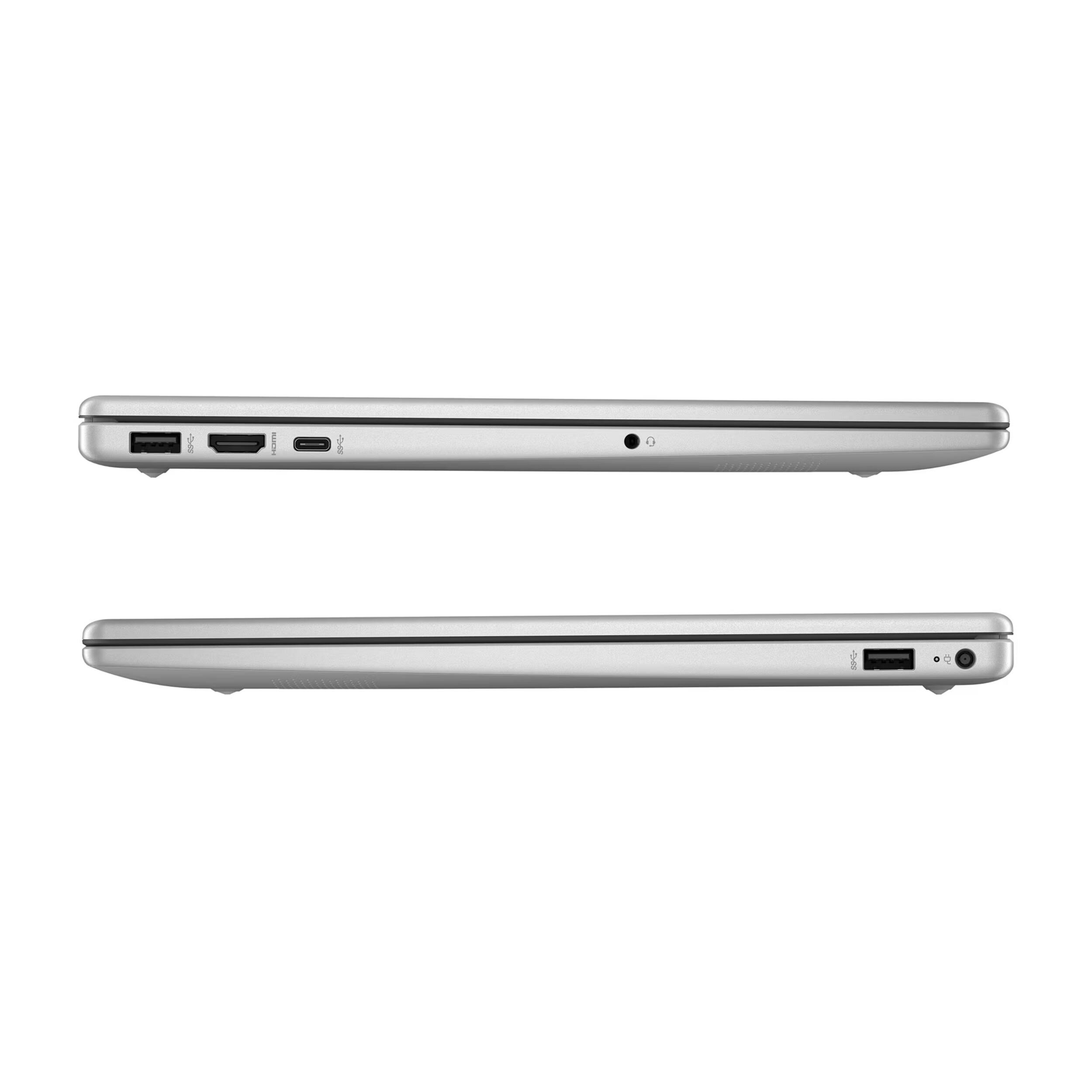 Alt View 4. HP - HP 15.6" FHD IPS Touchscreen Laptop, Intel i7-1255U, 16GB DDR4 RAM, 1TB SSD,Intel Iris Xe Graphics,Win 11 Pro,Silver - Silver.