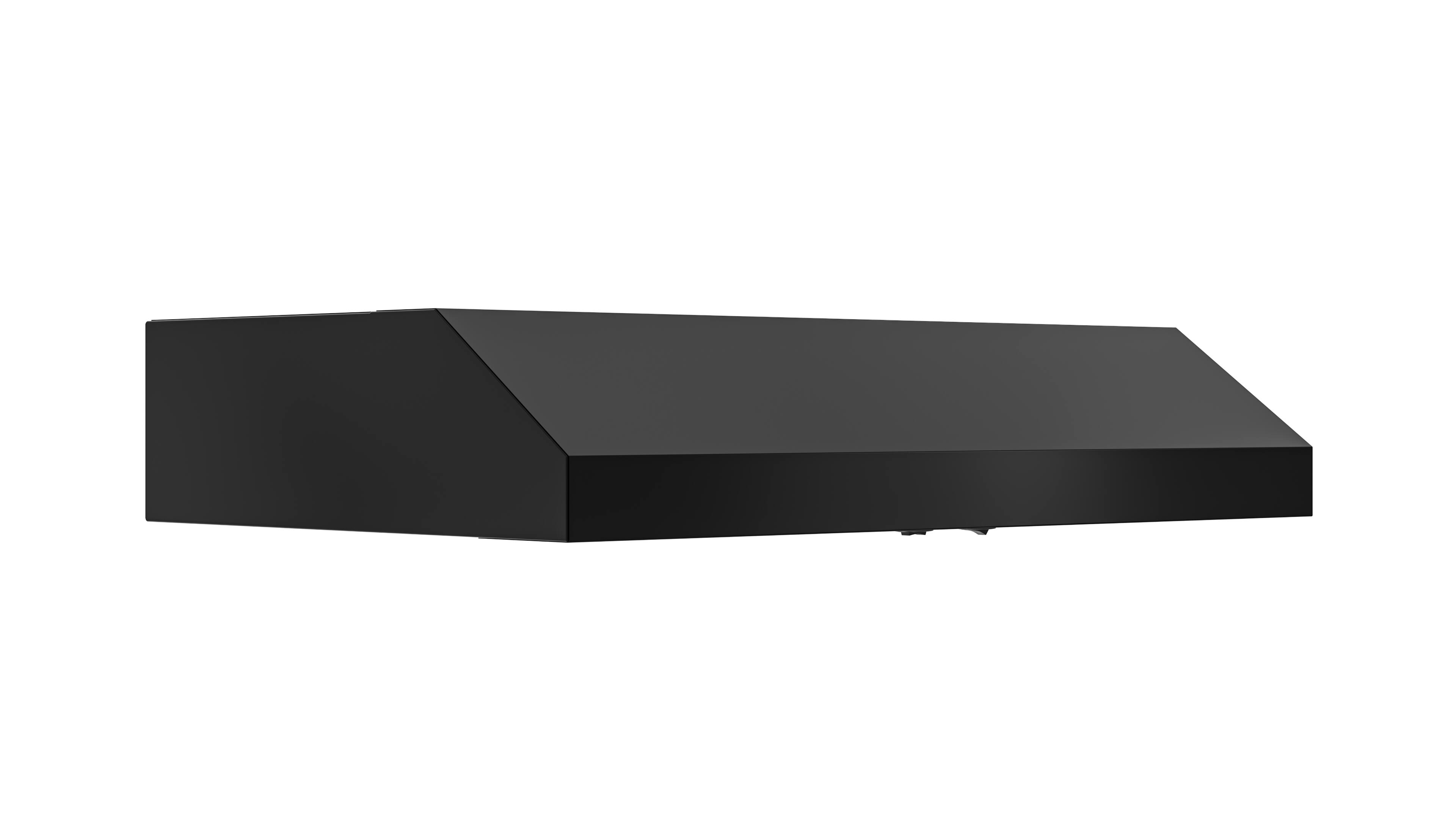Angle. Broan - Broan-NuTone 30-Inch Under Cabinet Range Hood, ENERGY STAR, 350 Max Blower CFM - Black.
