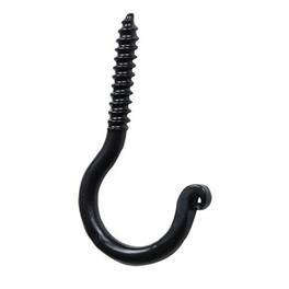 BreeBe - Screw Hook 3" - Black