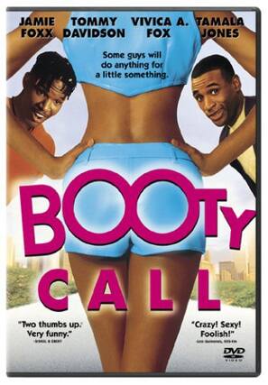 Front. Booty Call & Keep Case - DVD.