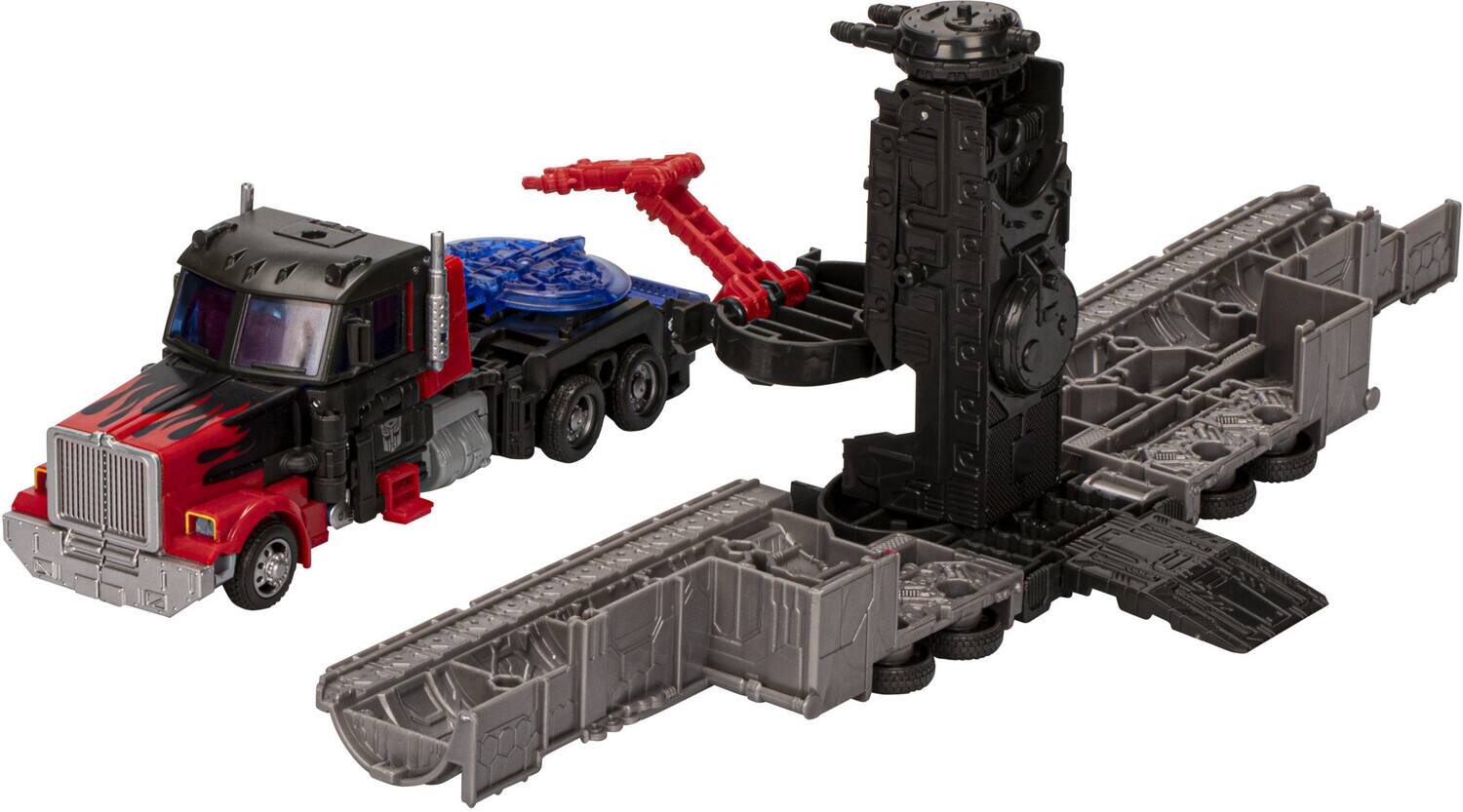 Alt View 3. Hasbro - Hasbro Collectibles - Transformers Legacy United Leader Class G2 Universe Laser Optimus Prime   - Collectibles - Multicolor.