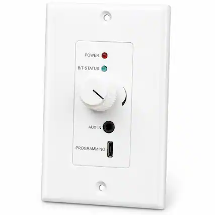 POWER
B/T STATUS
AUX IN
PROGRAMMING