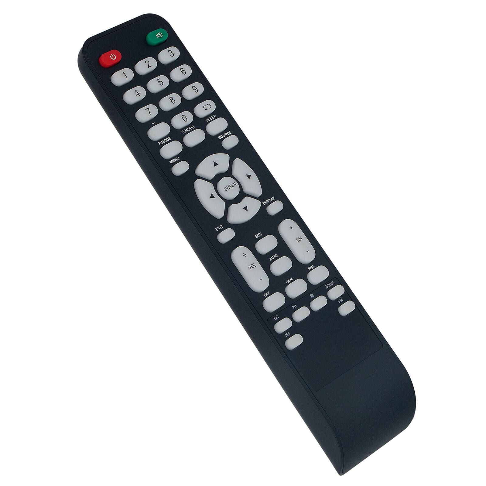 C 3 2 1 6 5 4 9 8 7 CD 0 BLEEP 5 S.MODE SOURCE PMODE MENU ENTER DISPLAY EXIT MTS + CH 4 AUTO VOL - - FAV CG F H - FAU ZOOM K I