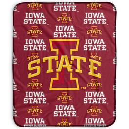 Pegasus - Iowa State Cyclones 50" x 60" Repeat Wordmark Fleece Blanket - Multicolor